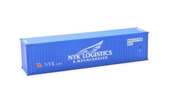Blue 1:87 Scale NYK LOGISTICS ABS Container Model