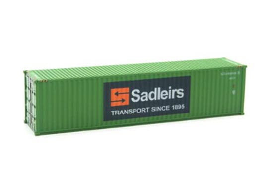 Green 1:87 Scale Sadleirs ABS Container Model