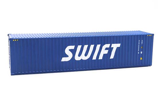 1:50 Scale SWIFT Blue Diecast Container Model