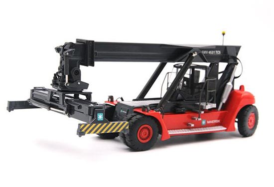 Red 1:50 Scale MAERSK Diecast Konecranes Reach Stacker Model