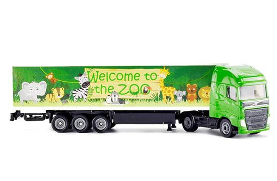 Green Kids SIKU 1627 Diecast Volvo Semi Truck Toy