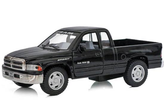 Black / Silver / Green / Red Kids Diecast Dodge Pickup Truck Toy