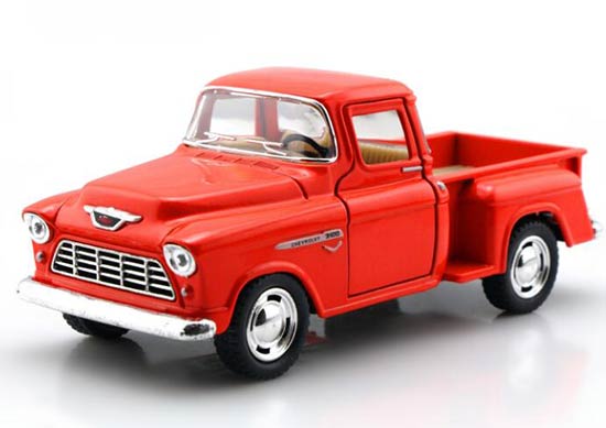1:36 Scale Blue / Red / Orange /White Chevrolet Pickup Truck Toy