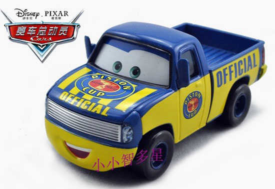 Yellow-Blue Kids Mini Scale Cars 2 Pickup Toy