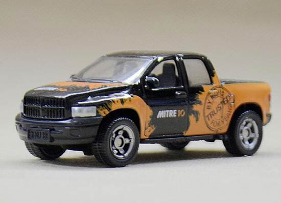 Mini Scale Kids Black SIKU Diecast Dodge Pickup Truck Toy