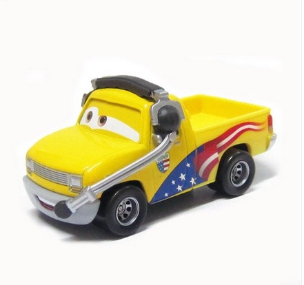 Yellow Mini Scale Kids Cars 2 Pickup Truck Toy