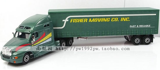 Green Kids Fisher Moving CO. INC. Containers Truck Toy